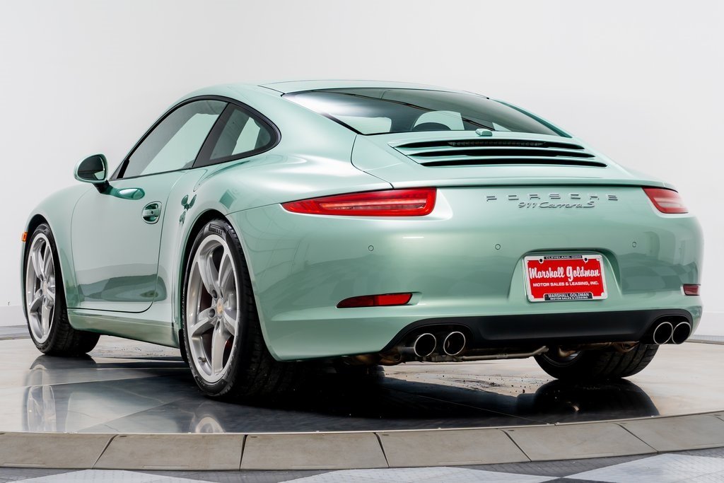 This 2012 Porsche 911 Carrera S Has The Same Radium Green Paint As The 356