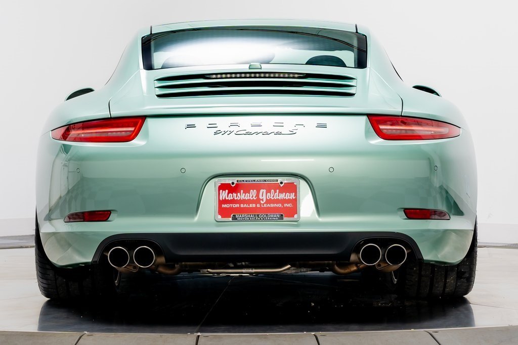 This 2012 Porsche 911 Carrera S Has The Same Radium Green Paint As The 356