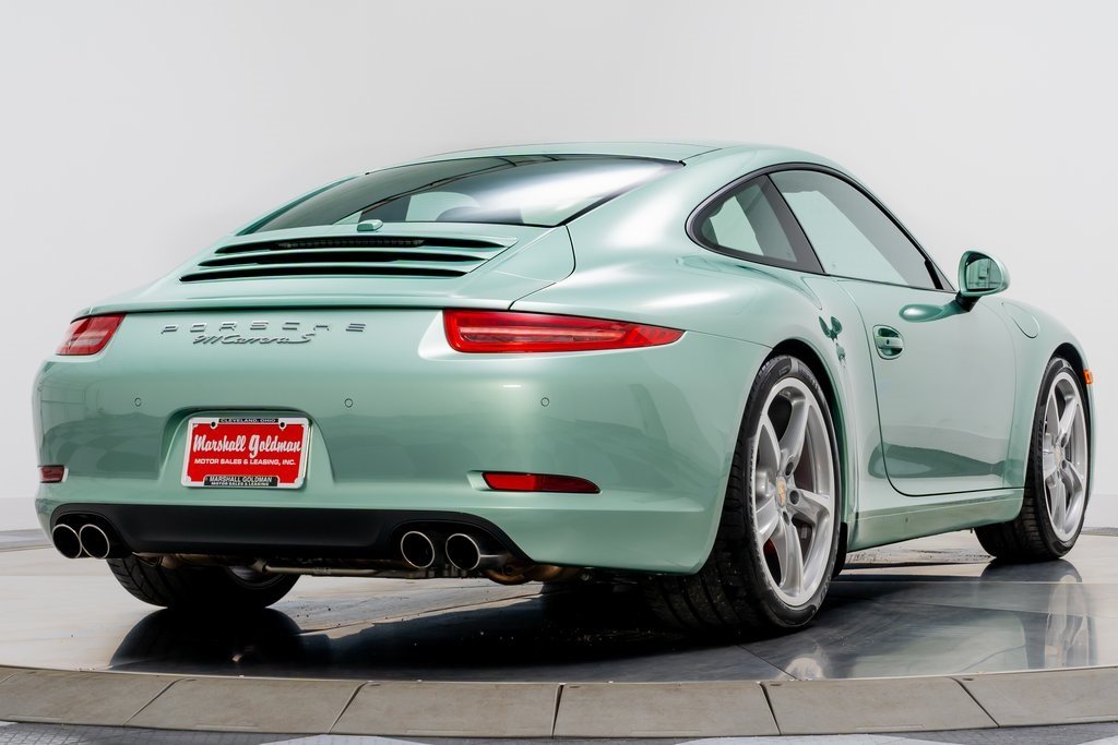 This 2012 Porsche 911 Carrera S Has The Same Radium Green Paint As The 356
