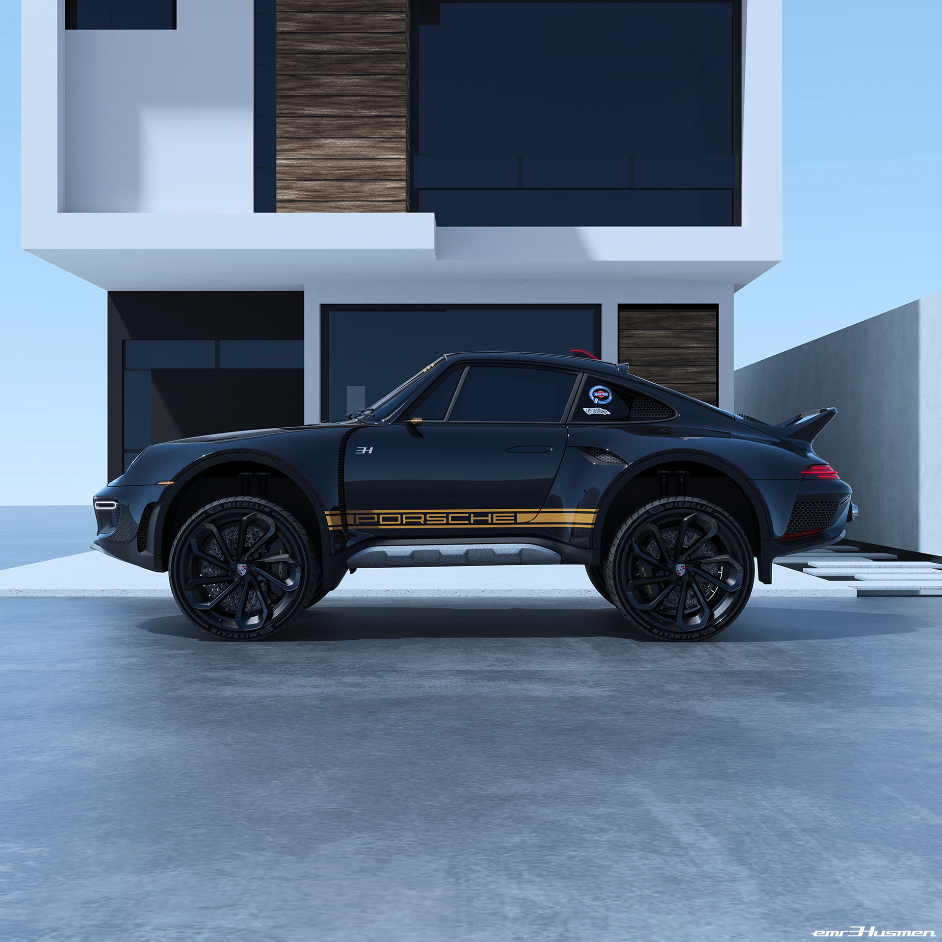 993-Based Porsche 911X Is An Unreal Monster For All Roads And Conditions