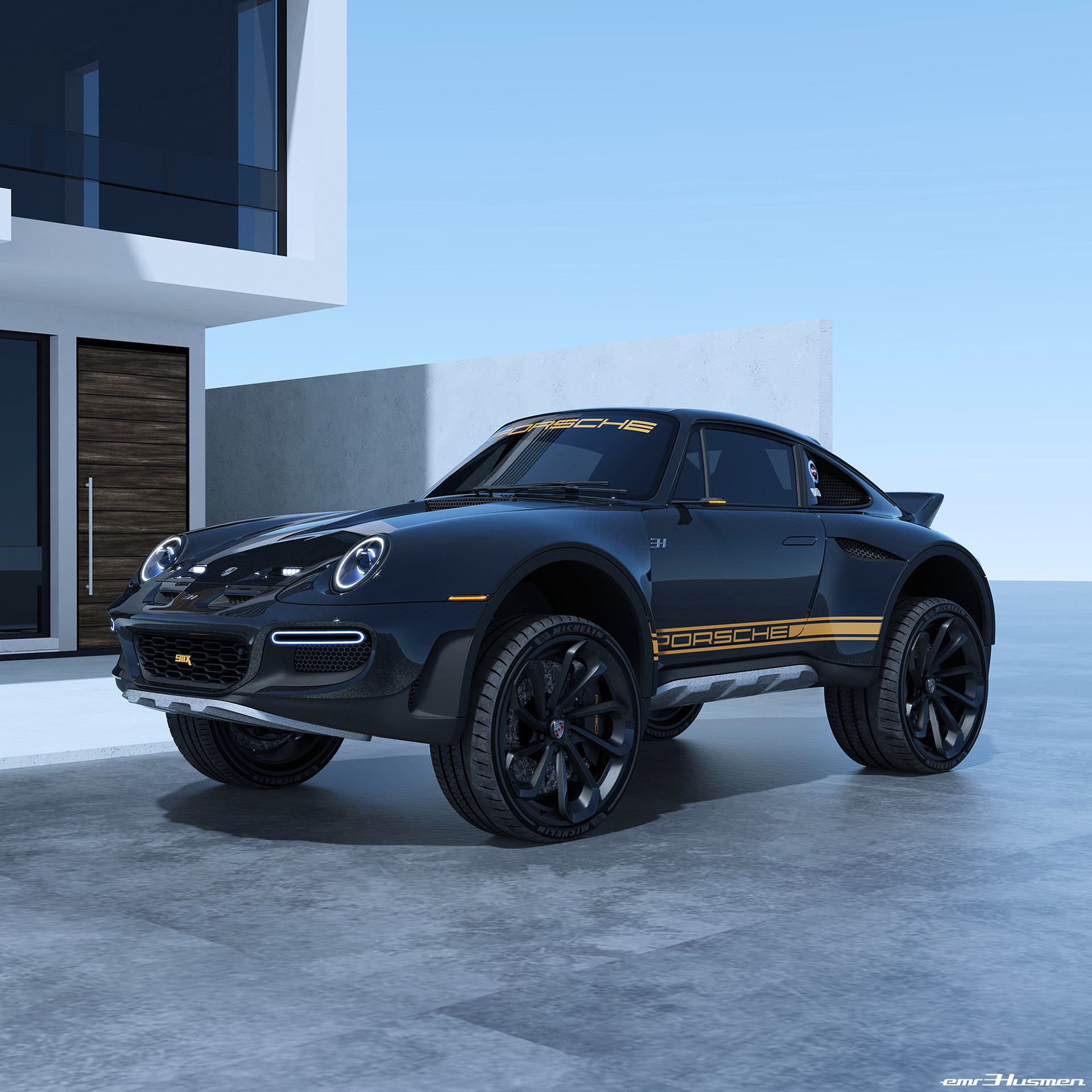 993-Based Porsche 911X Is An Unreal Monster For All Roads And Conditions