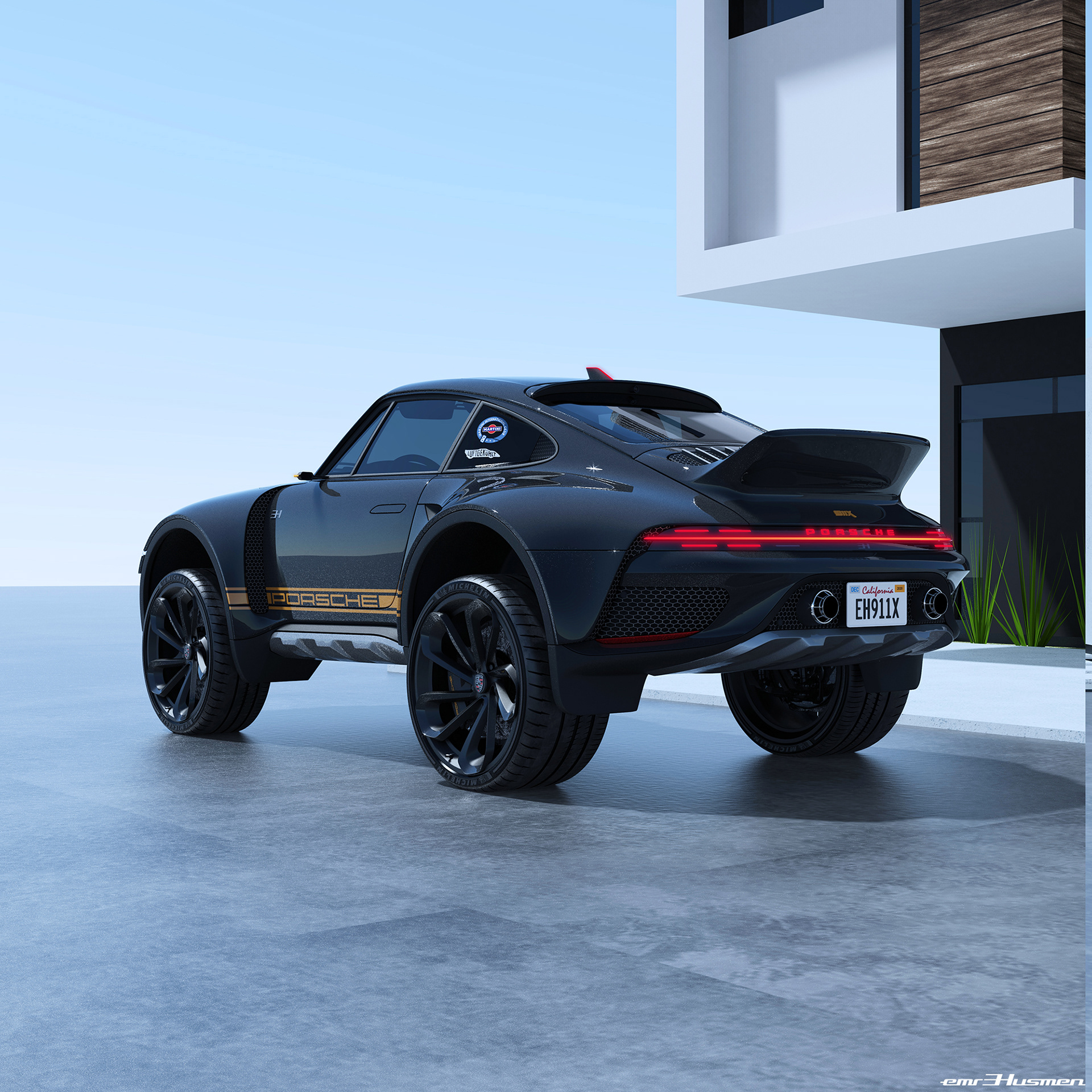 993-Based Porsche 911X Is An Unreal Monster For All Roads And Conditions