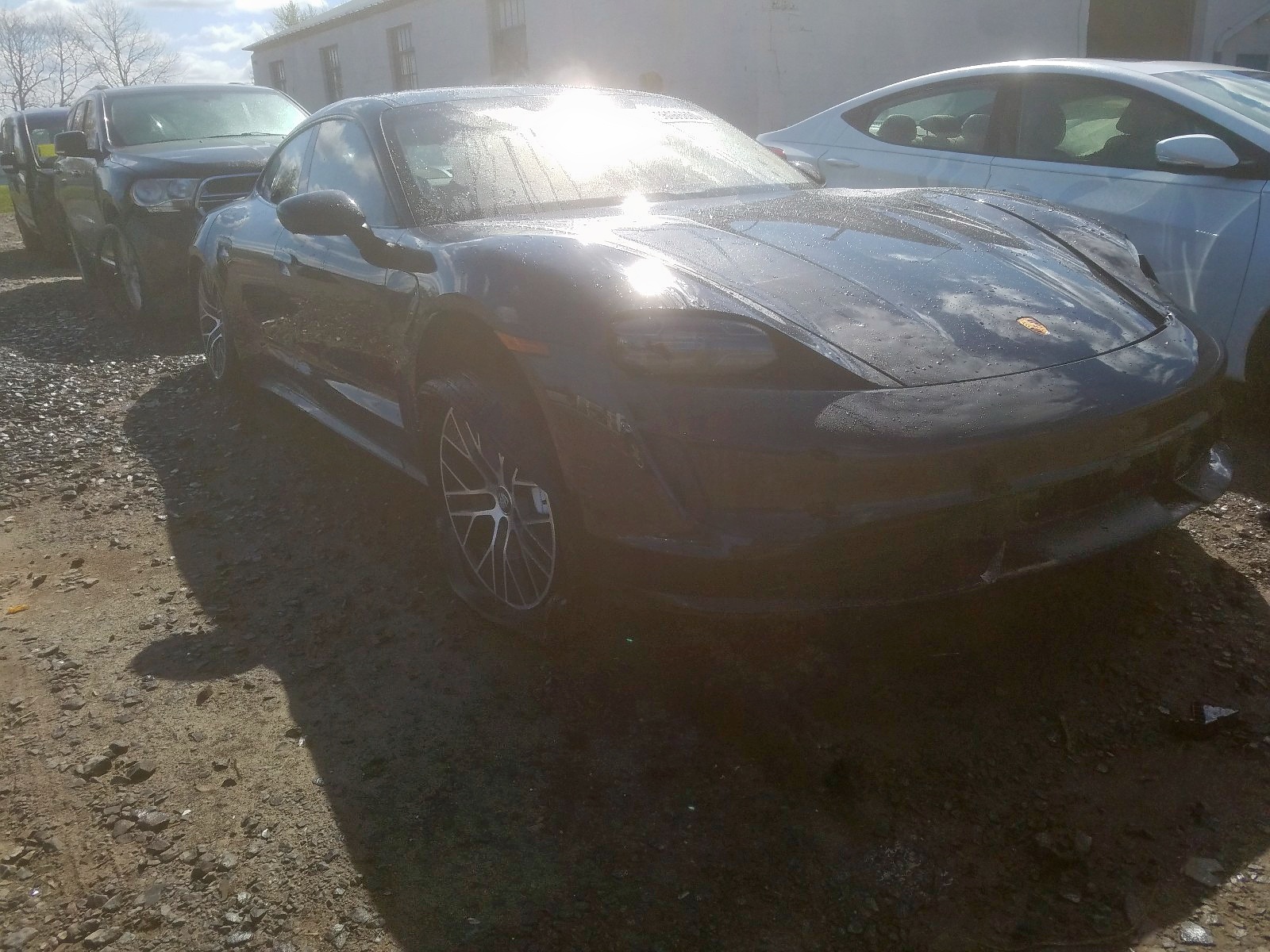 Wrecked 2020 Porsche Taycan Turbo Hits Auction Block, Is It Worth Saving?