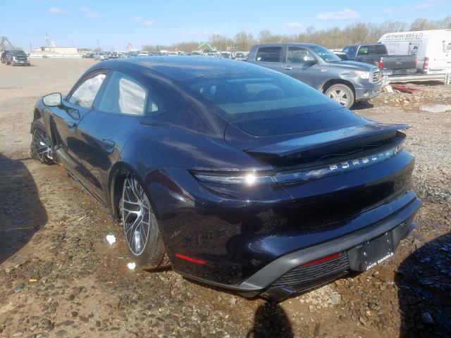 Wrecked 2020 Porsche Taycan Turbo Hits Auction Block, Is It Worth Saving?