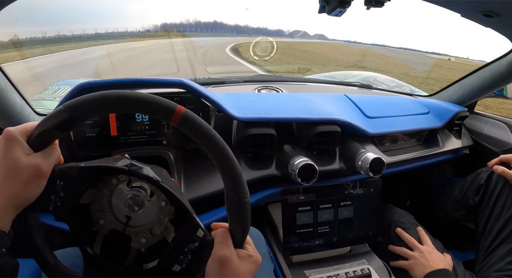 Go For A POV Drive In The All-Electric Rimac C_Two Hypercar