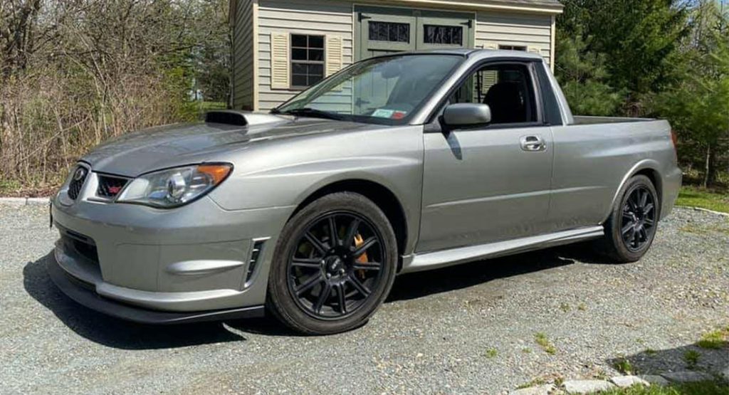  Subaru WRX Pickup Actually Looks Good, Who Would Have Thought?