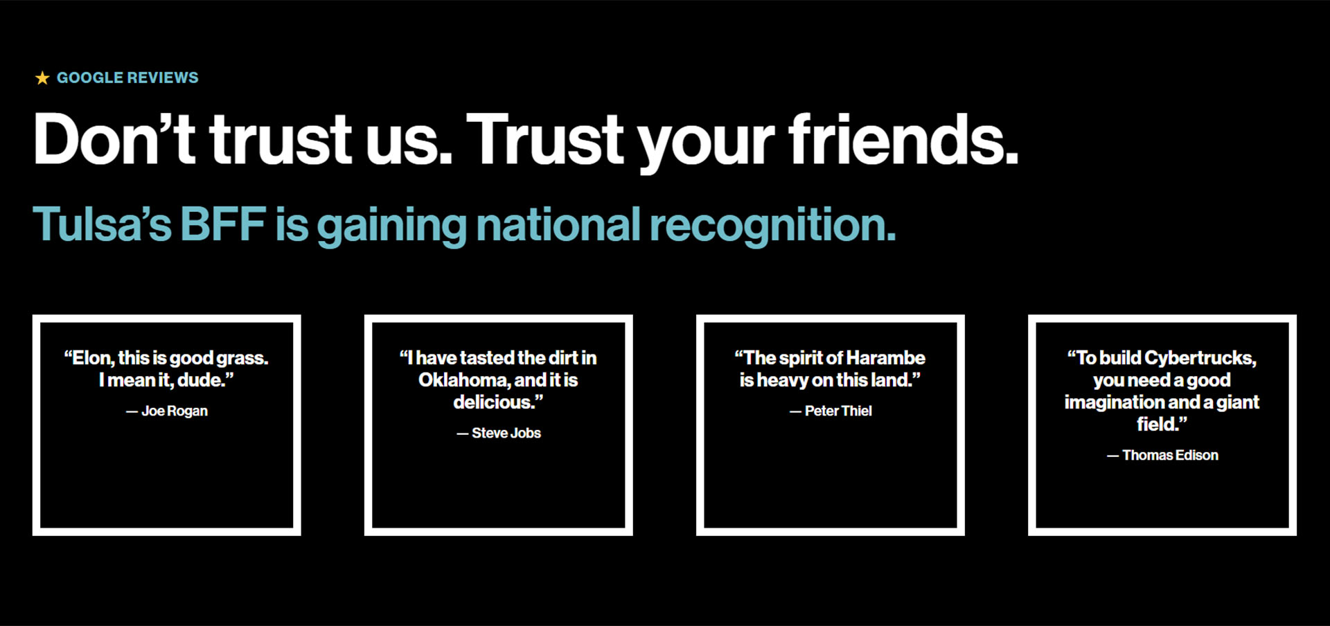 Tulsa Is Promising Tesla A “Big F**king Field” For Cybertruck Factory