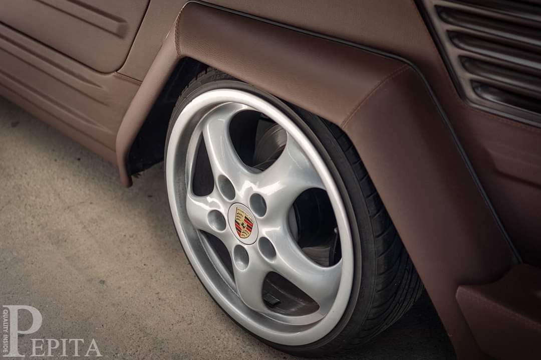 Just When You Thought The VW Thing Couldn’t Be Any Weirder Here’s One Wrapped In Leather