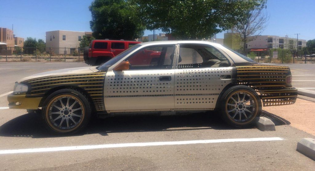  Poke This ‘Swiss Cheese’ Toyota Camry That’s All About Weight Reduction