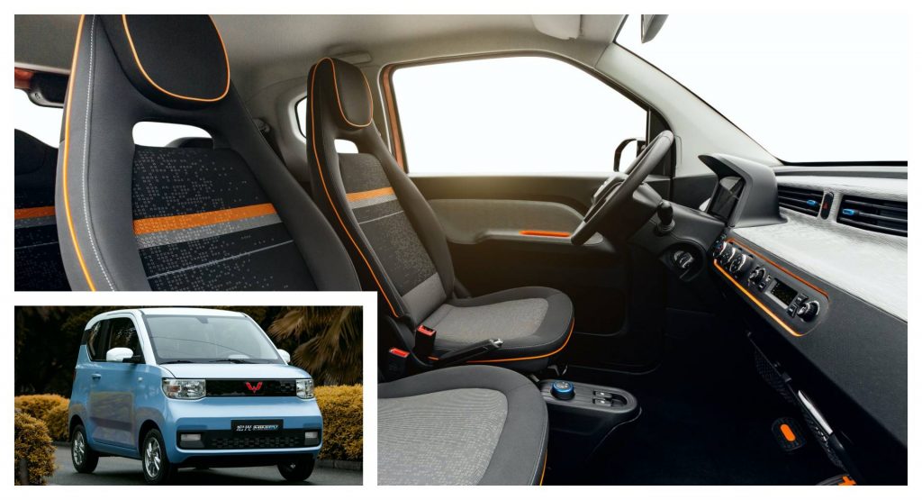  GM And SAIC’s Wuling Releases New Interior Photos Of Hong Guang Mini EV