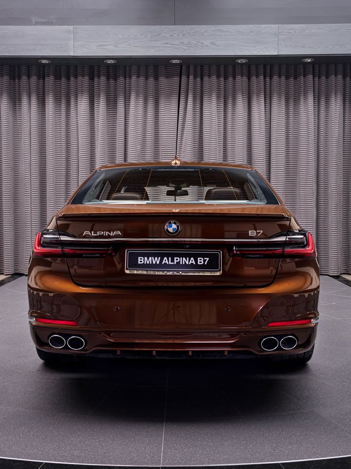 Rate This BMW Individual Alpina B7 In Chestnut Bronze Metallic