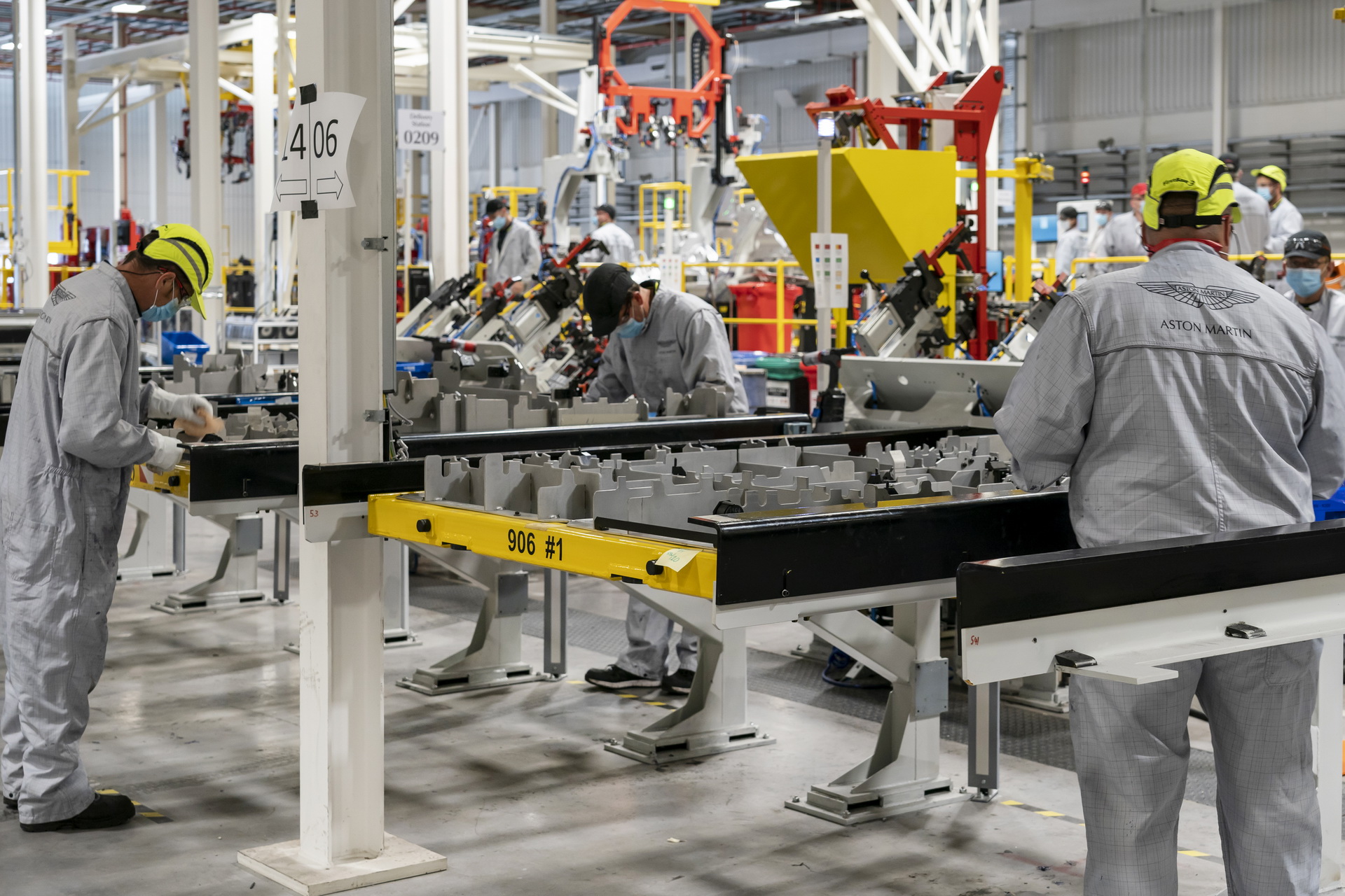 Aston Martin Starts Making Cars Again, Workers Have To Comply To The New Normal