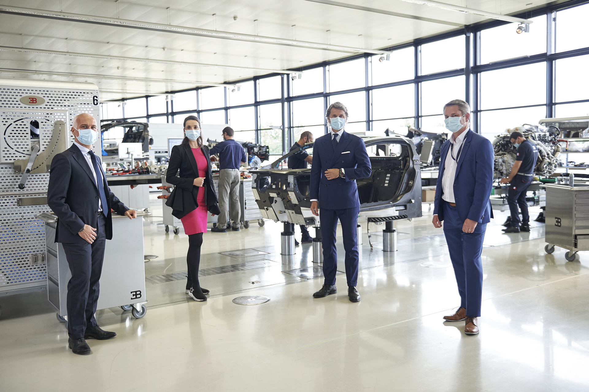 Bugatti Resumes Production In Molsheim Under New Safety Rules