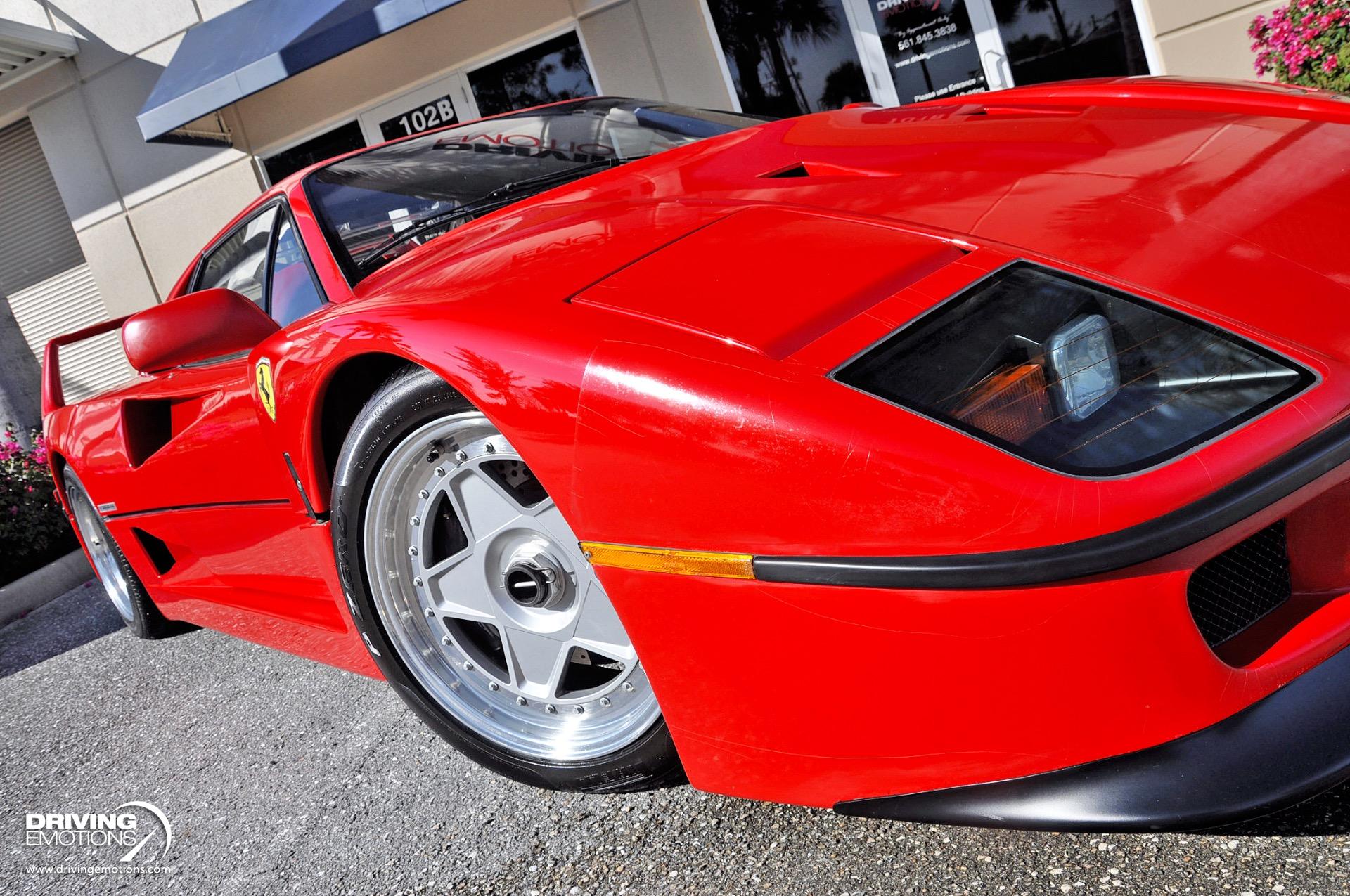 Like New Ferrari F40 Has 193 Miles On The Clock And A Huge Desire To Be Driven