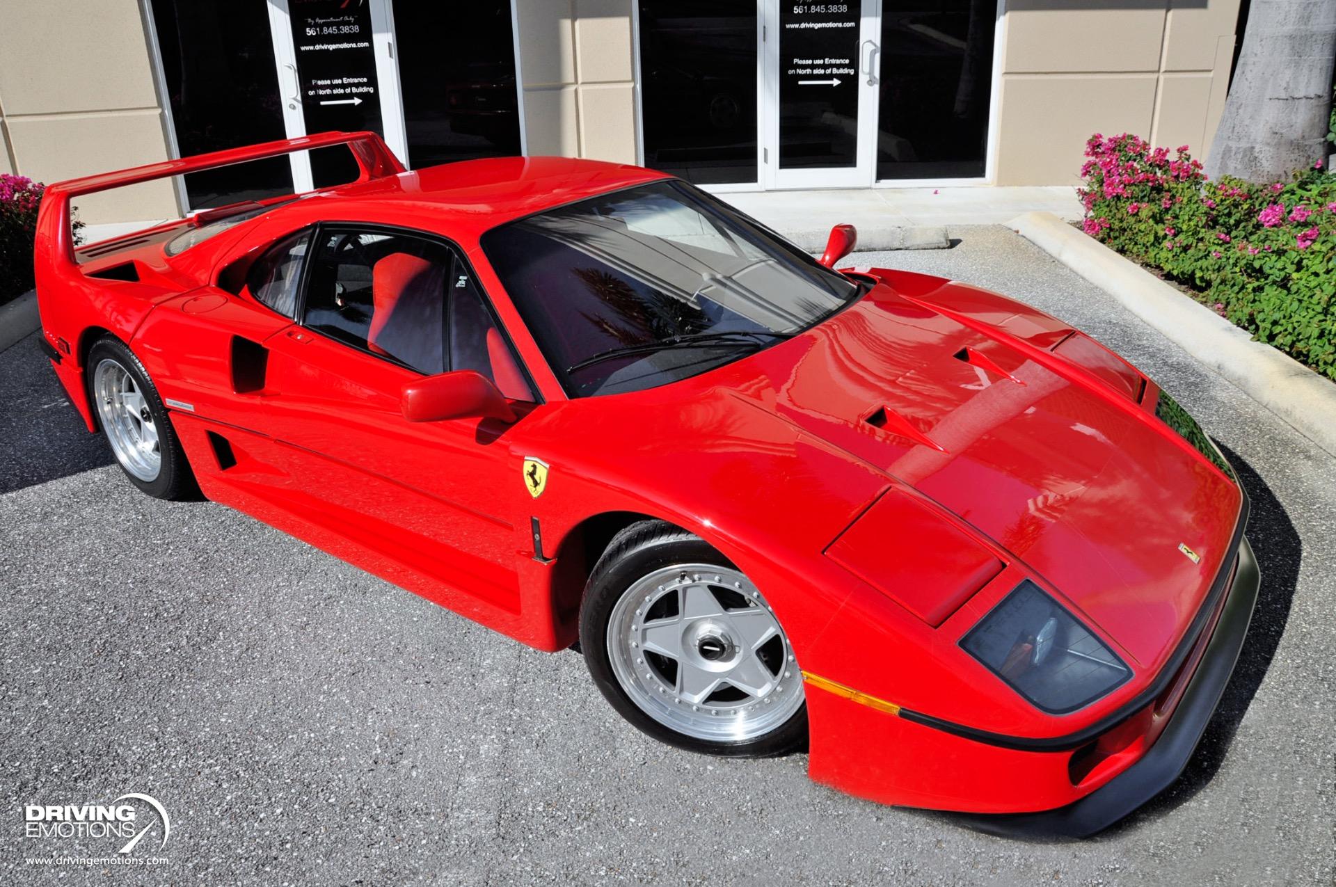 Like New Ferrari F40 Has 193 Miles On The Clock And A Huge Desire To Be Driven