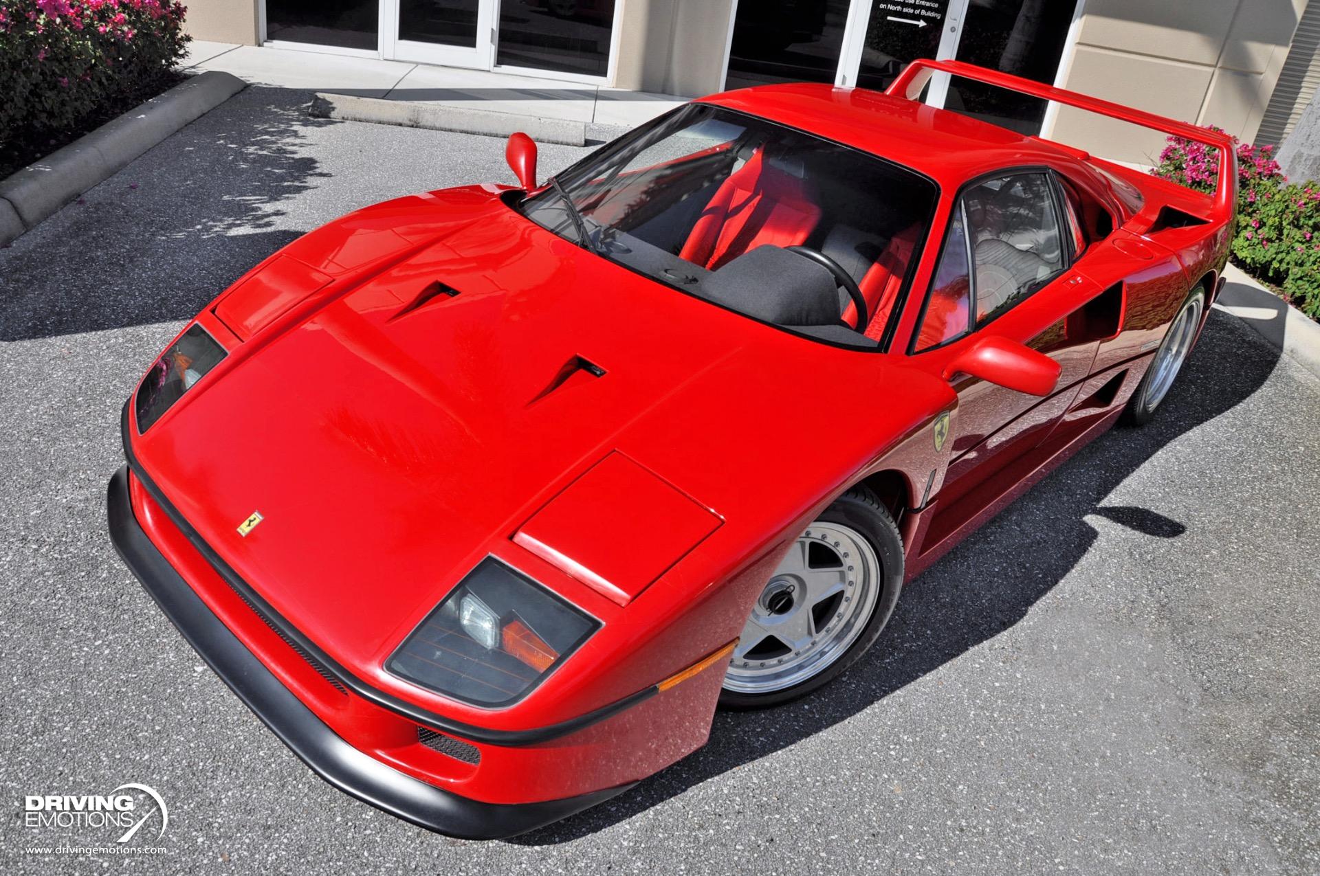 Like New Ferrari F40 Has 193 Miles On The Clock And A Huge Desire To Be Driven