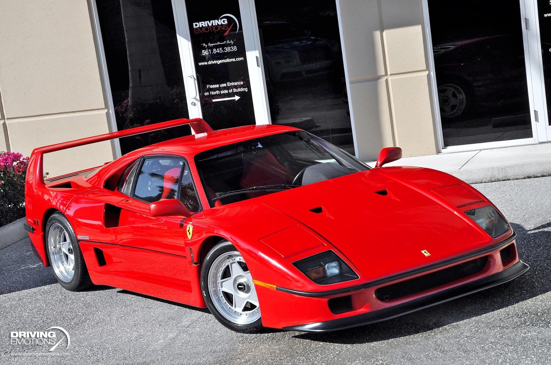 Like New Ferrari F40 Has 193 Miles On The Clock And A Huge Desire To Be Driven Carscoops