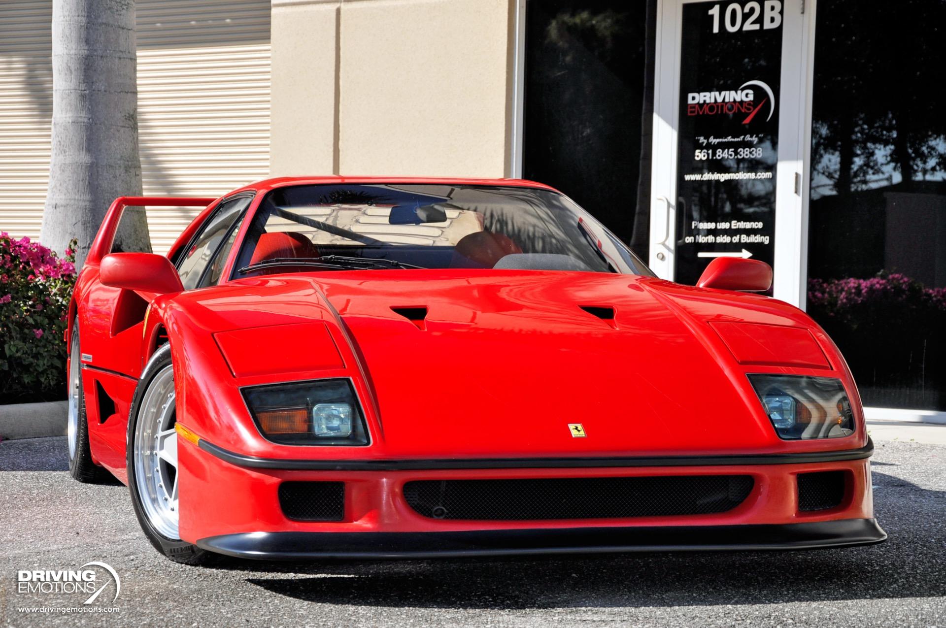 Like New Ferrari F40 Has 193 Miles On The Clock And A Huge Desire To Be Driven