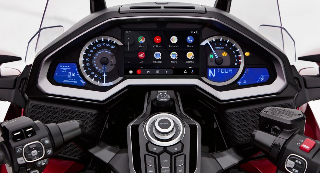 Honda Adding Android Auto To Gold Wing Motorcycle Range