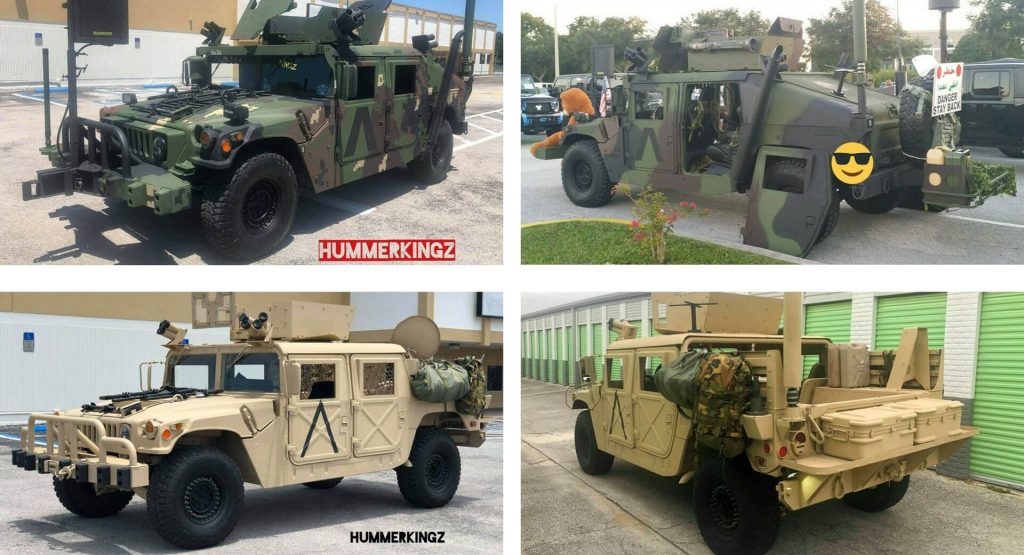  These Two Humvees Are The Real Military Deal