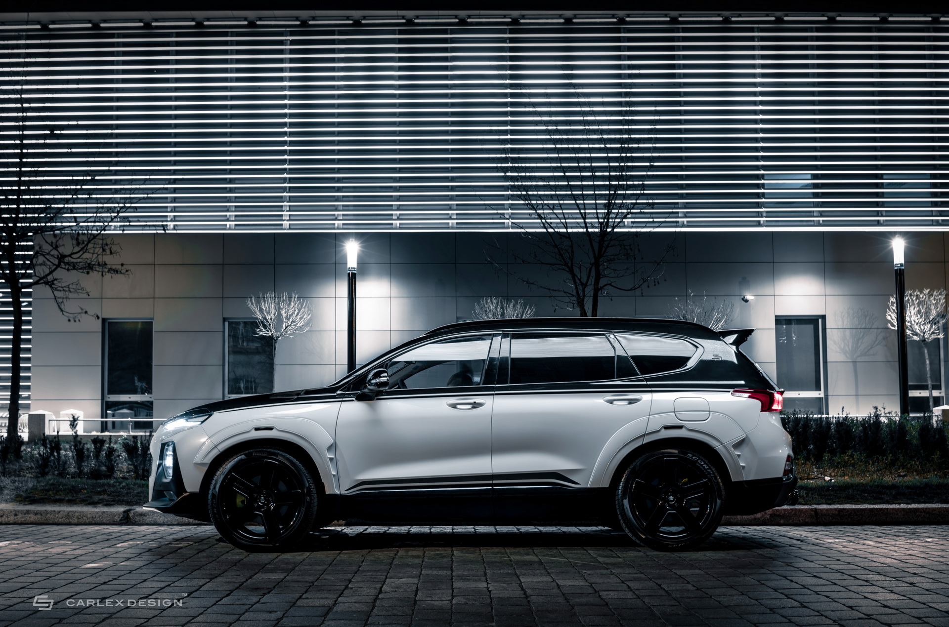 Carlex Design Goes Pretty Wild With Hyundai Santa Fe Makeover