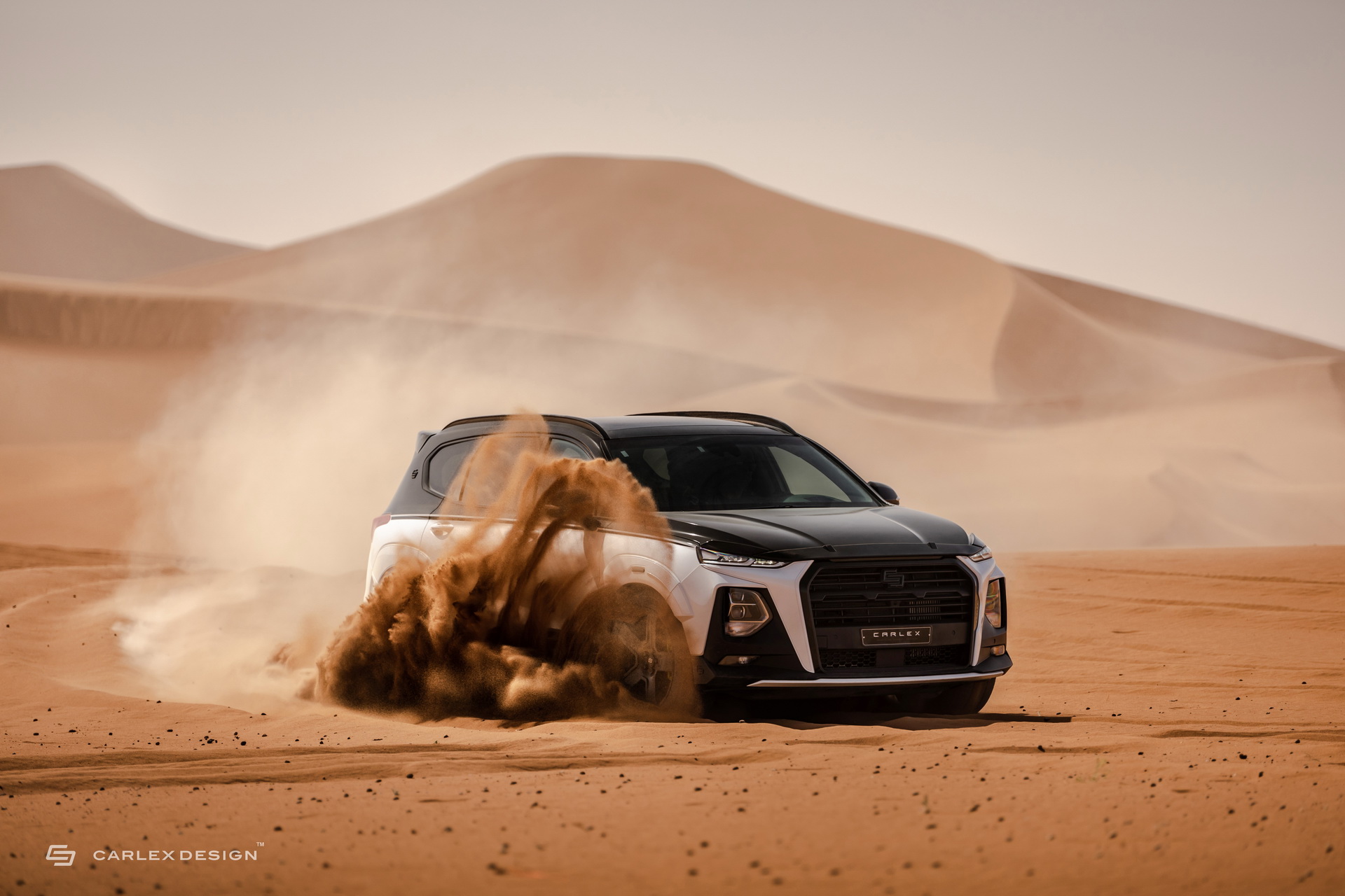 Carlex Design Goes Pretty Wild With Hyundai Santa Fe Makeover