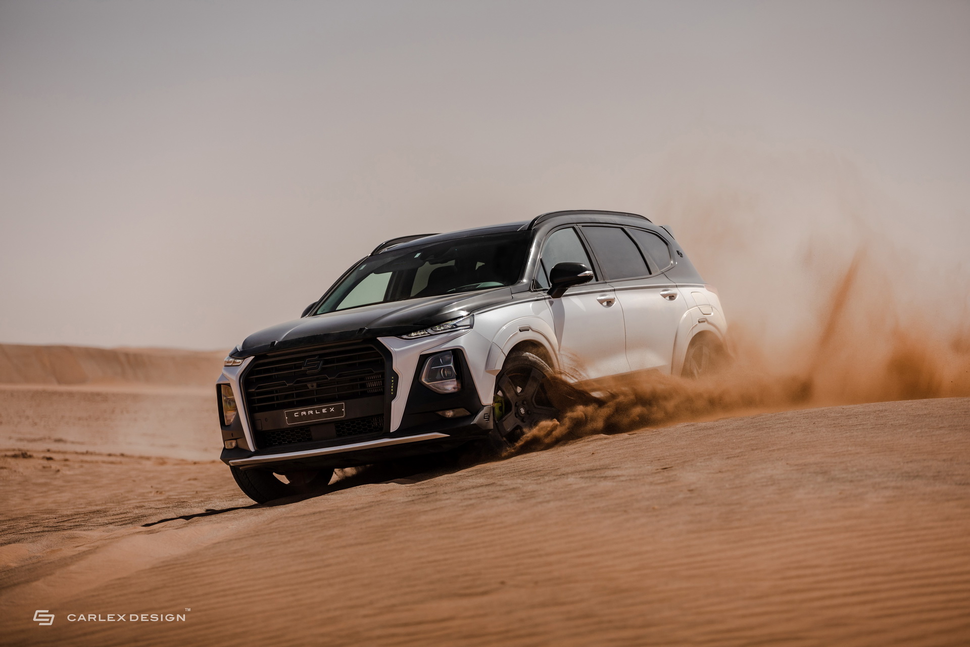 Carlex Design Goes Pretty Wild With Hyundai Santa Fe Makeover