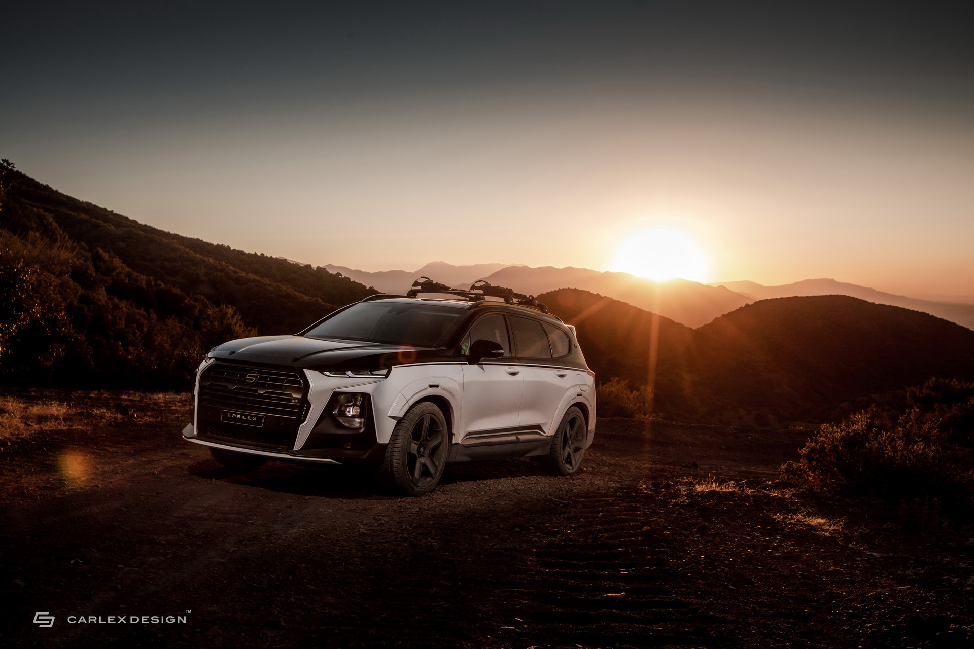 Carlex Design Goes Pretty Wild With Hyundai Santa Fe Makeover