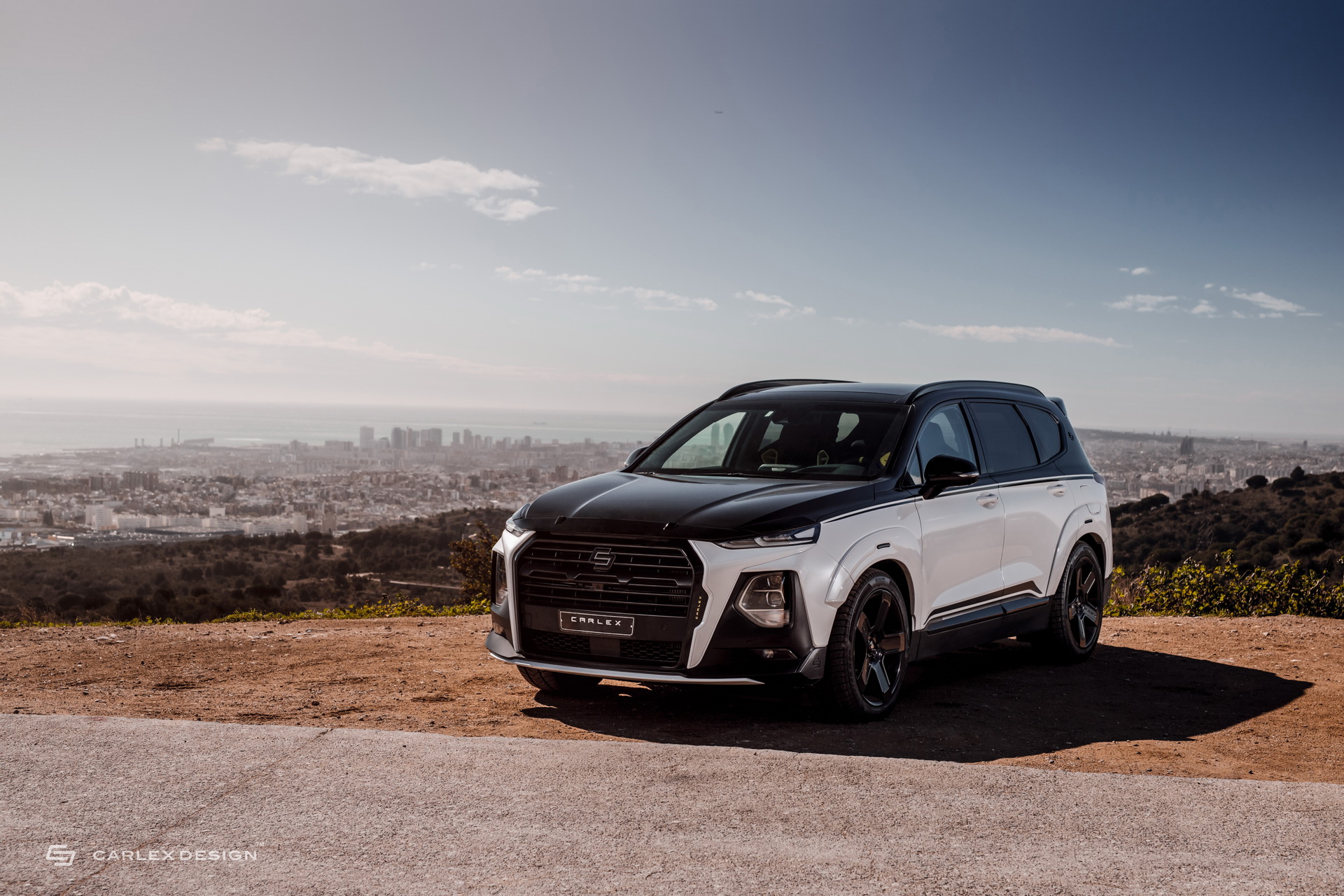 Carlex Design Goes Pretty Wild With Hyundai Santa Fe Makeover