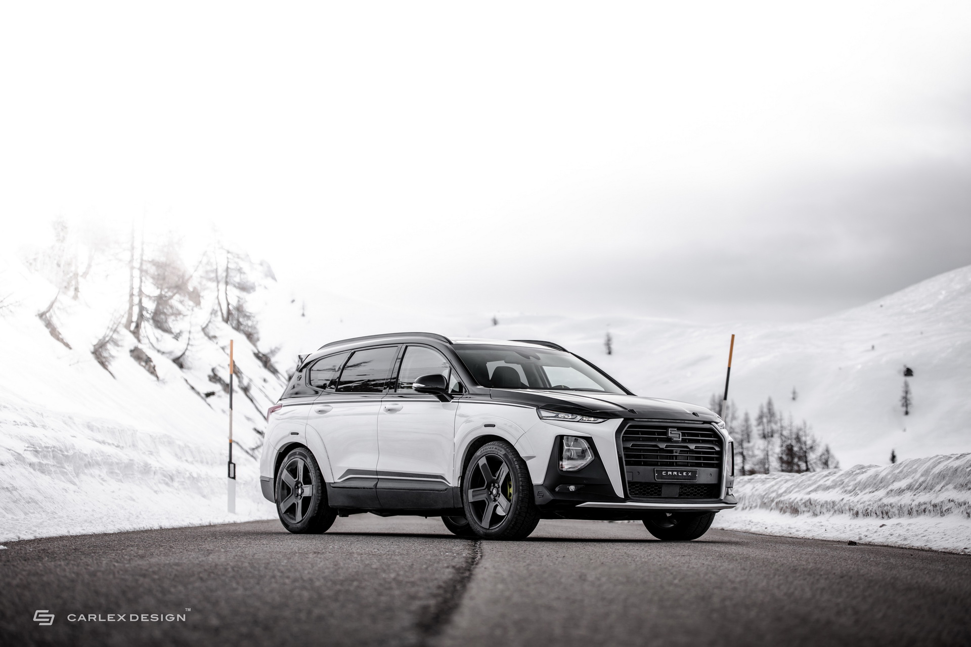 Carlex Design Goes Pretty Wild With Hyundai Santa Fe Makeover