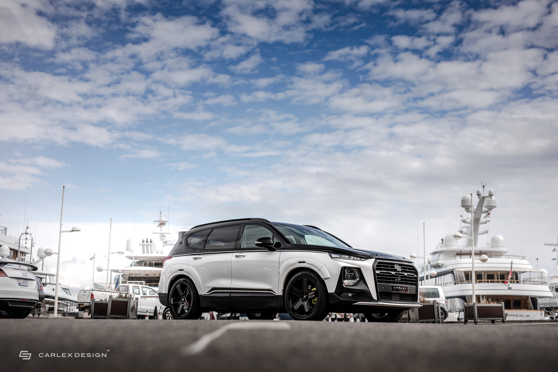 Carlex Design Goes Pretty Wild With Hyundai Santa Fe Makeover