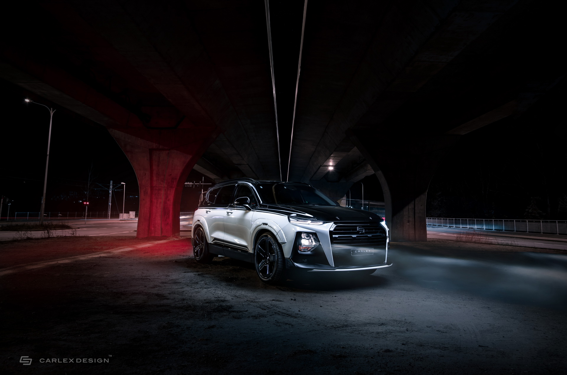 Carlex Design Goes Pretty Wild With Hyundai Santa Fe Makeover