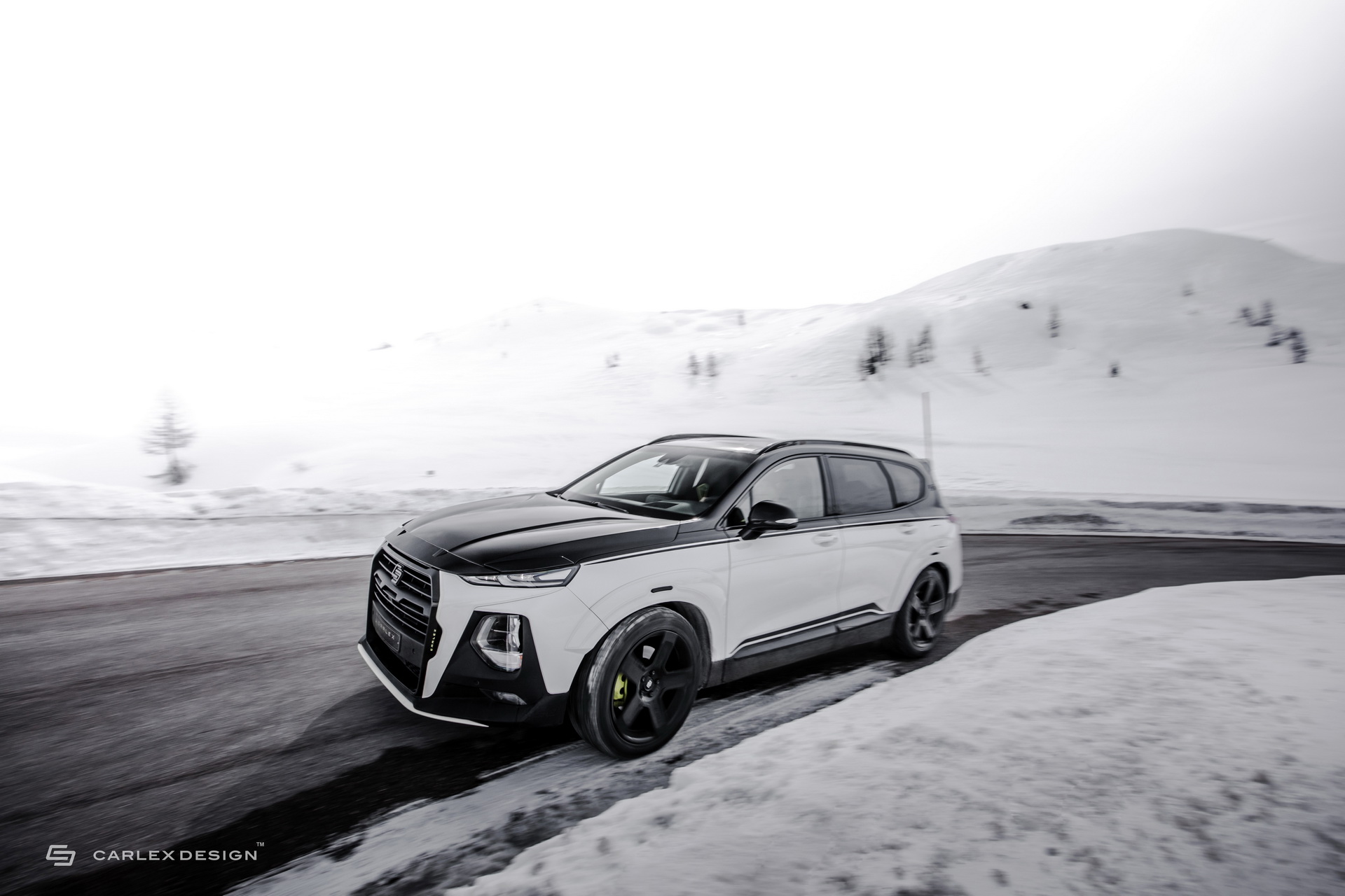 Carlex Design Goes Pretty Wild With Hyundai Santa Fe Makeover