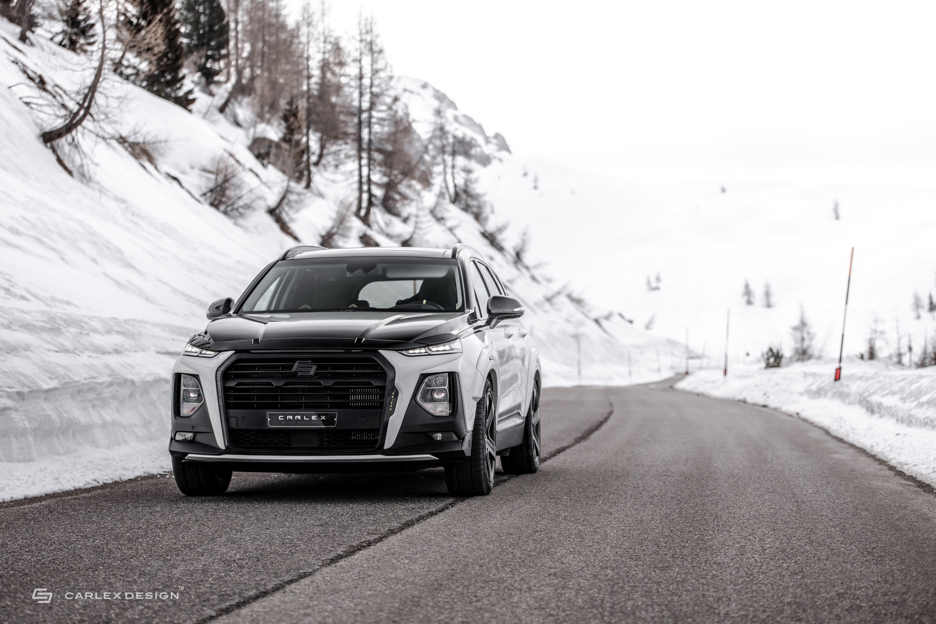 Carlex Design Goes Pretty Wild With Hyundai Santa Fe Makeover