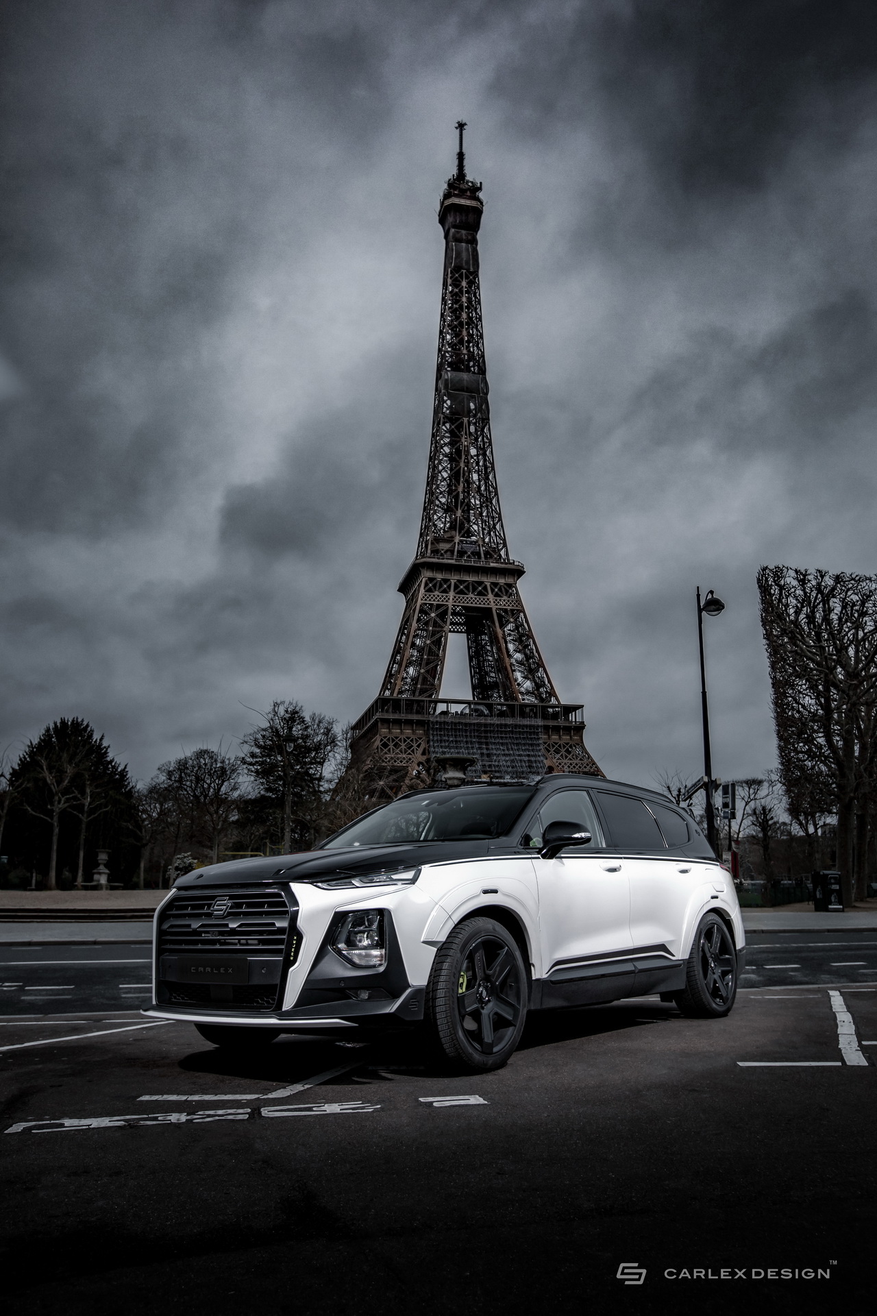 Carlex Design Goes Pretty Wild With Hyundai Santa Fe Makeover