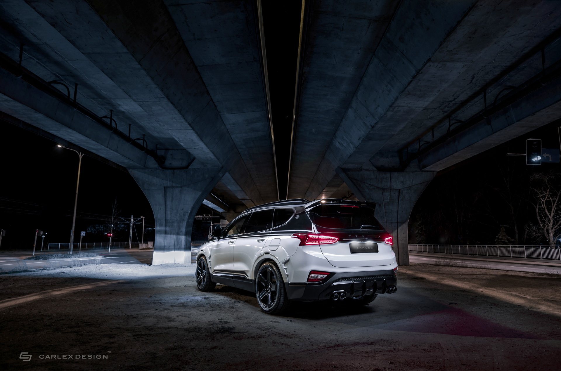 Carlex Design Goes Pretty Wild With Hyundai Santa Fe Makeover