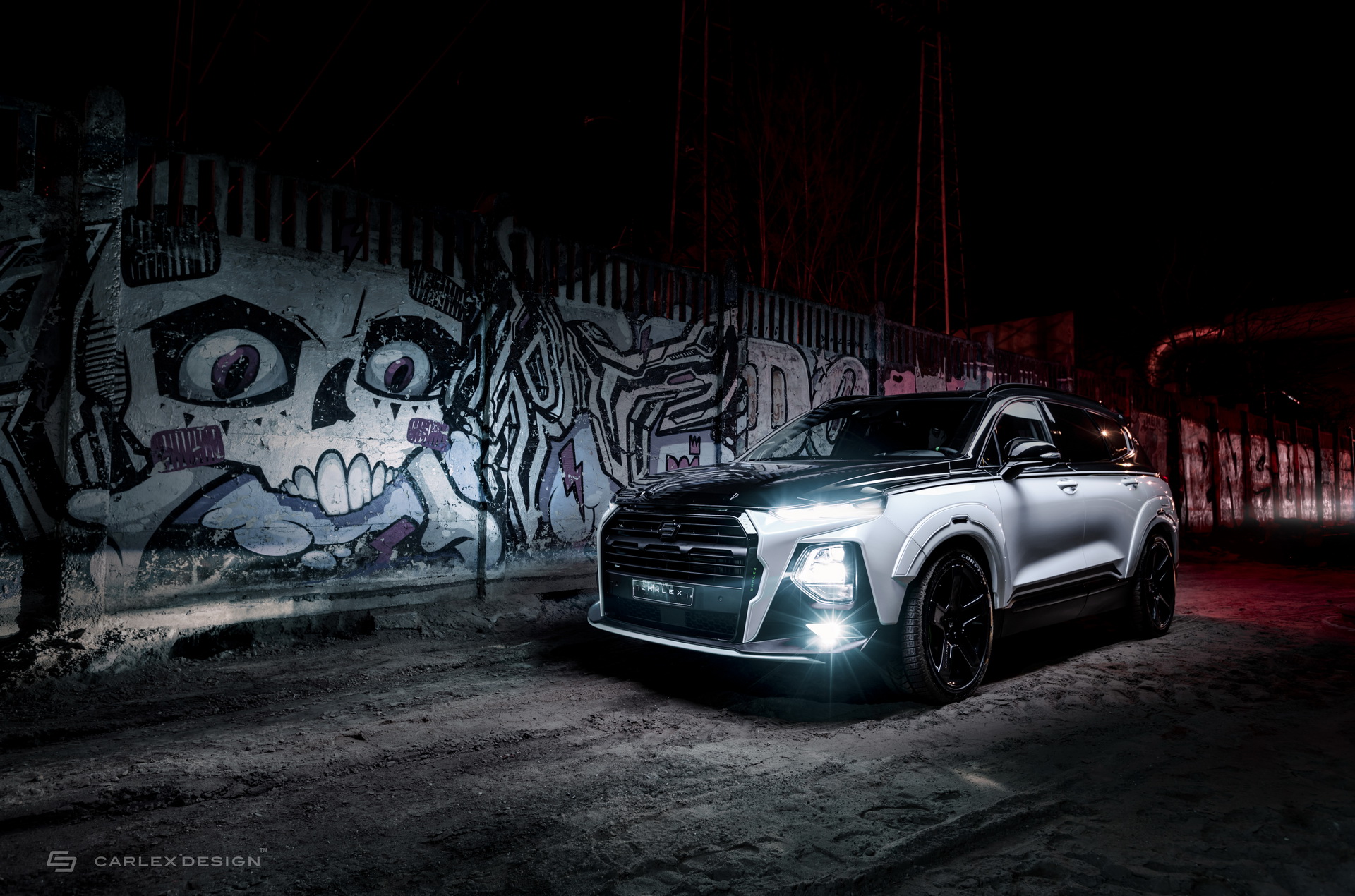 Carlex Design Goes Pretty Wild With Hyundai Santa Fe Makeover