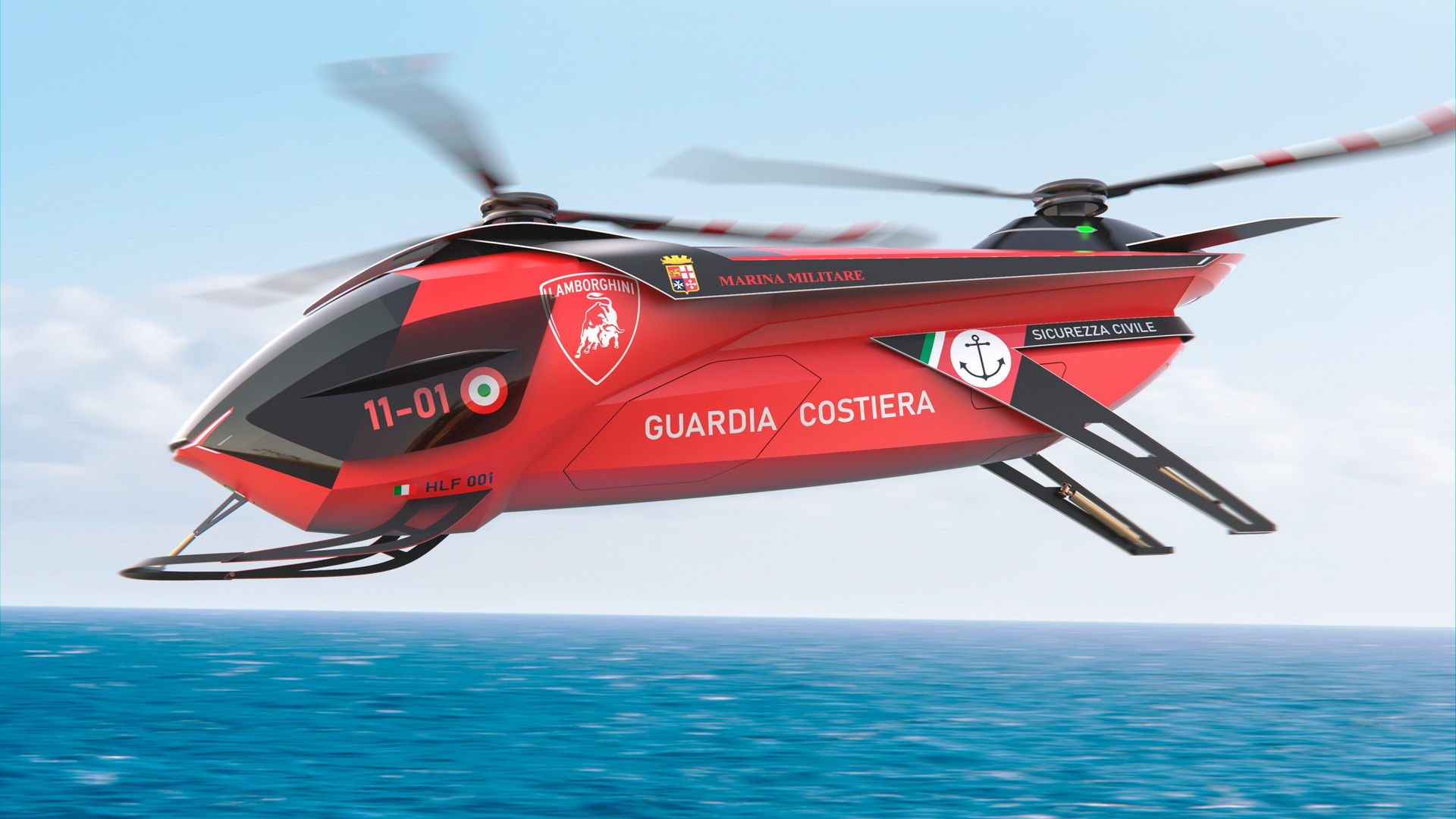 The Lamborghini Of Helicopters Is Called ‘Falco’ And Sadly It’s Only A Designer Project