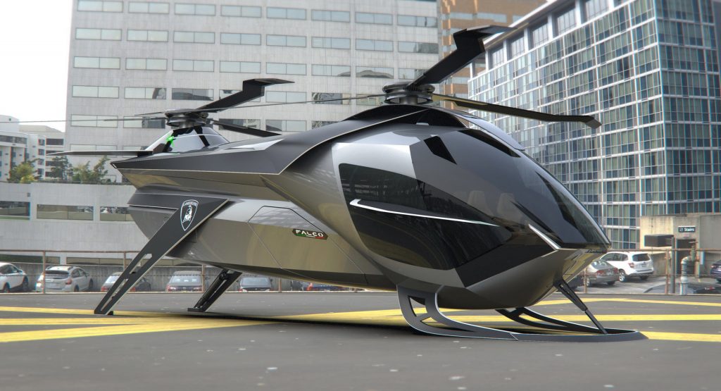  The Lamborghini Of Helicopters Is Called ‘Falco’ And Sadly It’s Only A Designer Project