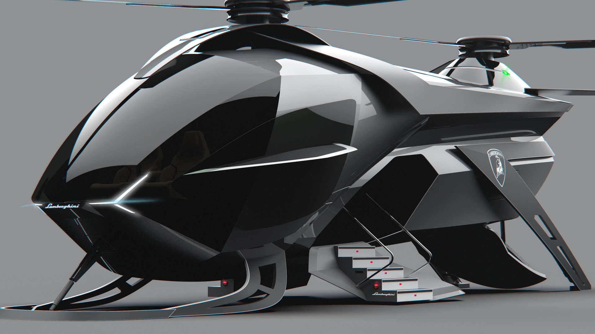 The Lamborghini Of Helicopters Is Called ‘Falco’ And Sadly It’s Only A Designer Project