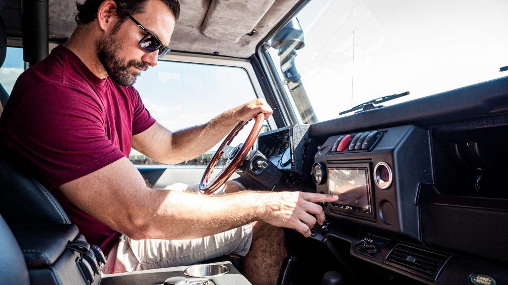 1993 Land Rover Defender Project Alpine Yeti Has A Cummins Diesel And A Dodge 8sp Automatic