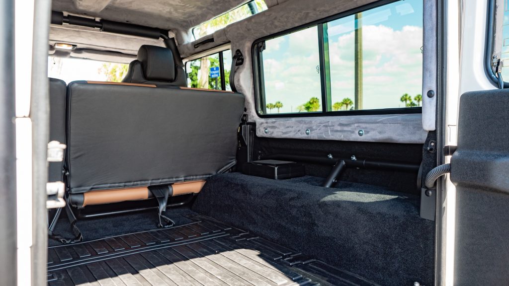 1993 Land Rover Defender Project Alpine Yeti Has A Cummins Diesel And A Dodge 8sp Automatic