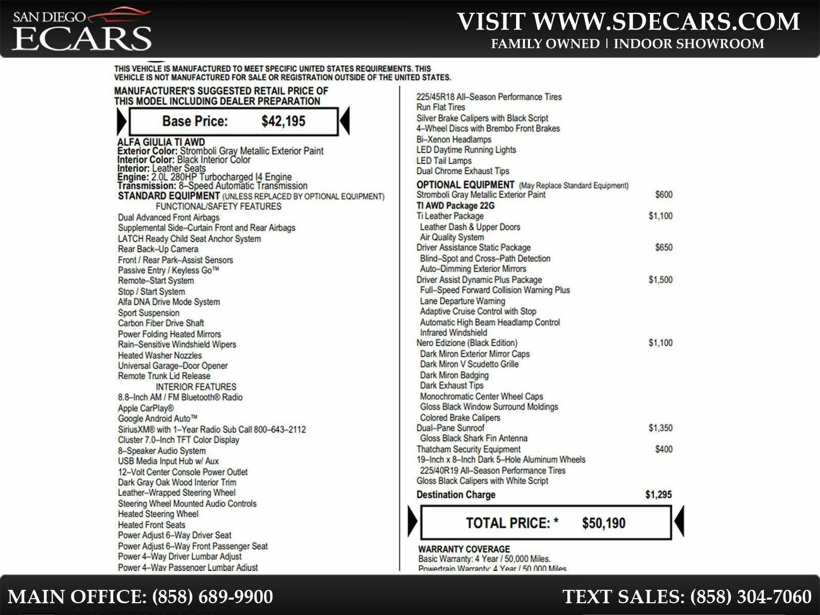 For The Price Of A New Camry TRD, You Can Get A One Year Old Alfa Romeo Giulia Ti