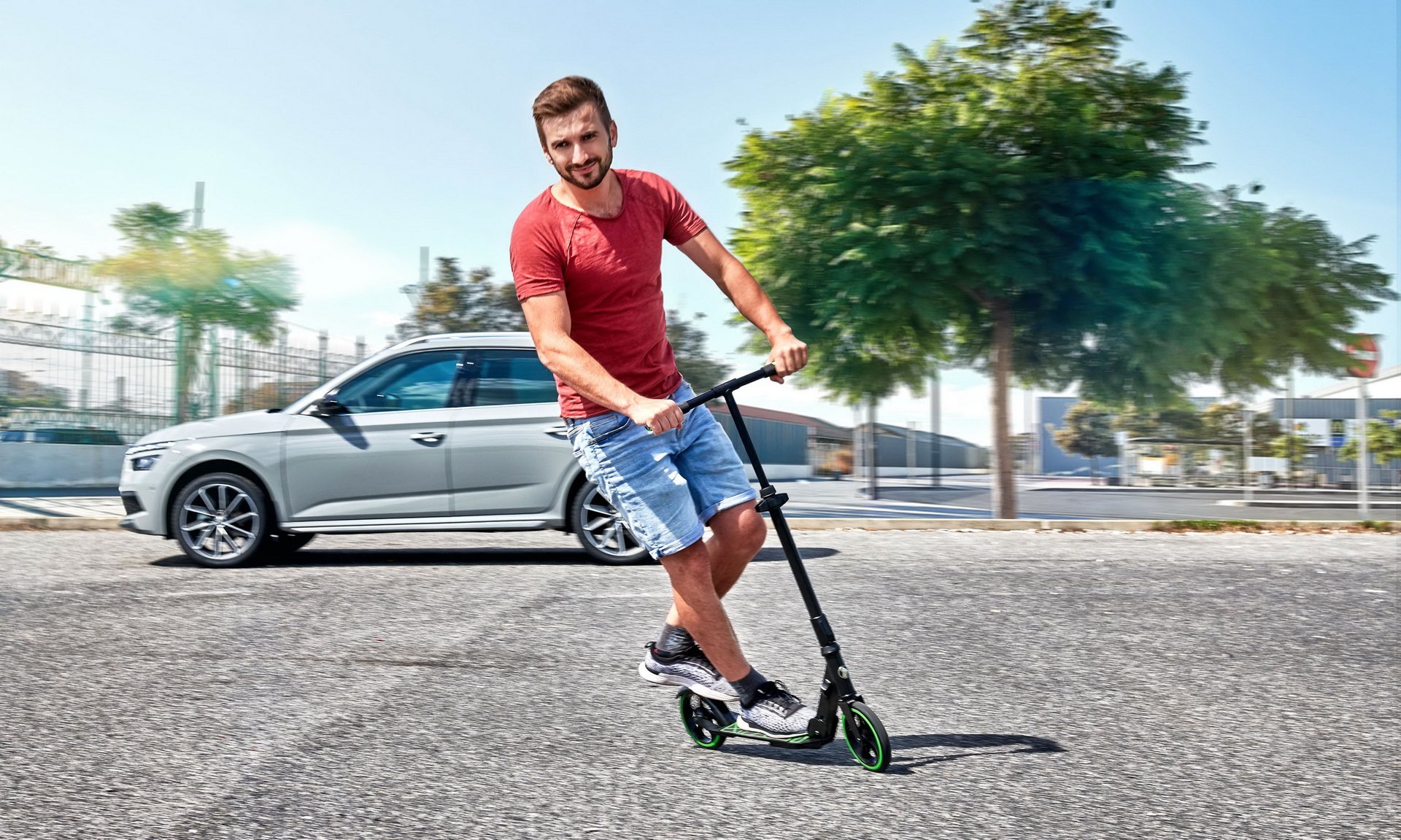 Skoda’s Tiny Folding Scooter Is Here To Help You Avoid Walking
