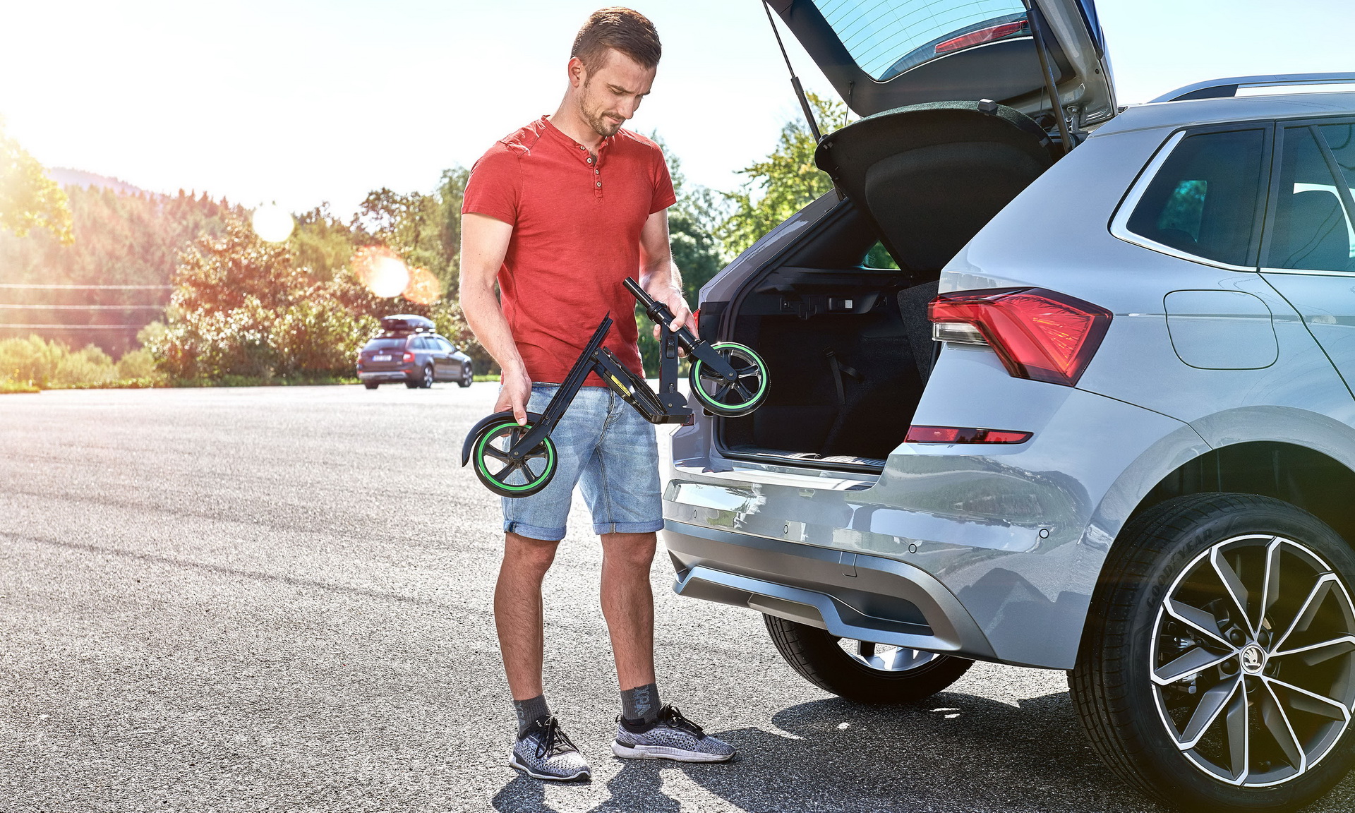 Skoda’s Tiny Folding Scooter Is Here To Help You Avoid Walking