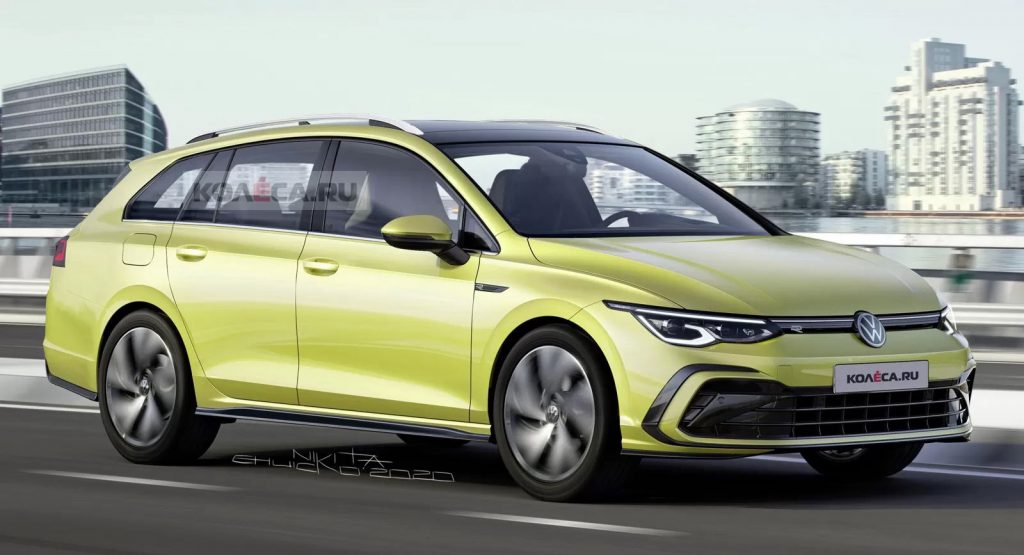 Picturing What The 2021 VW Golf Variant Mk8 Will Look Like Is Easy-Peasy