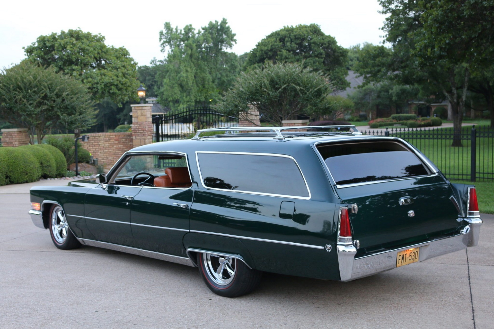 Custom 1969 Cadillac De Ville Is A Battleship Wagon For True Longroof Enthusiasts
