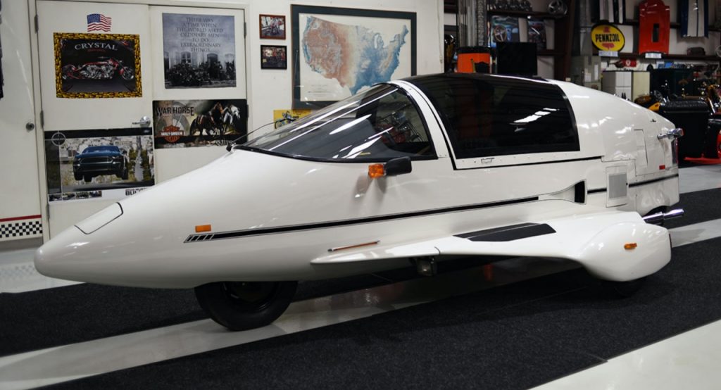  1988 Pulse Autocycle Is An Aircraft-Shaped, Honda Goldwing-Powered Oddity