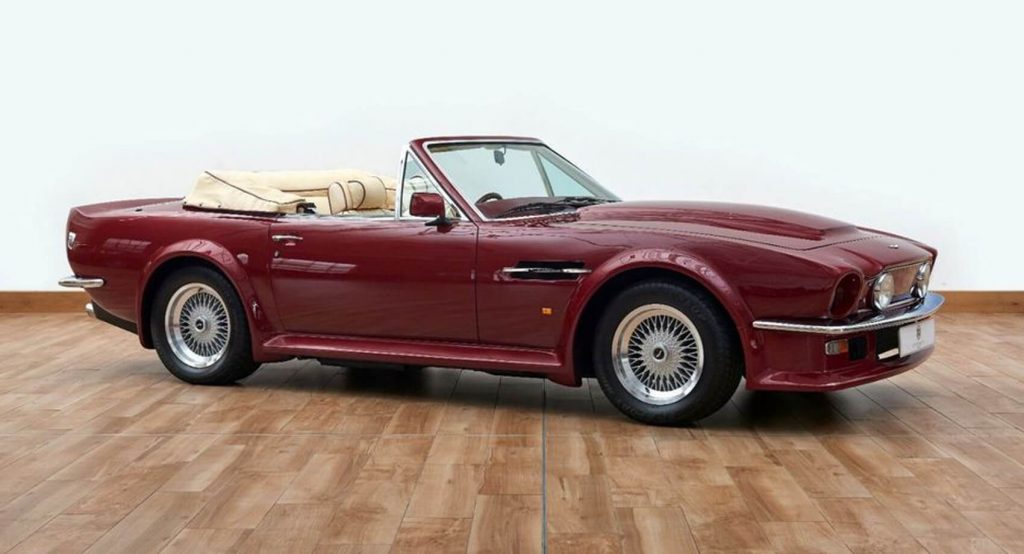  Ex-David Beckham 1988 Aston Martin V8 Volante Has A $550K Asking Price