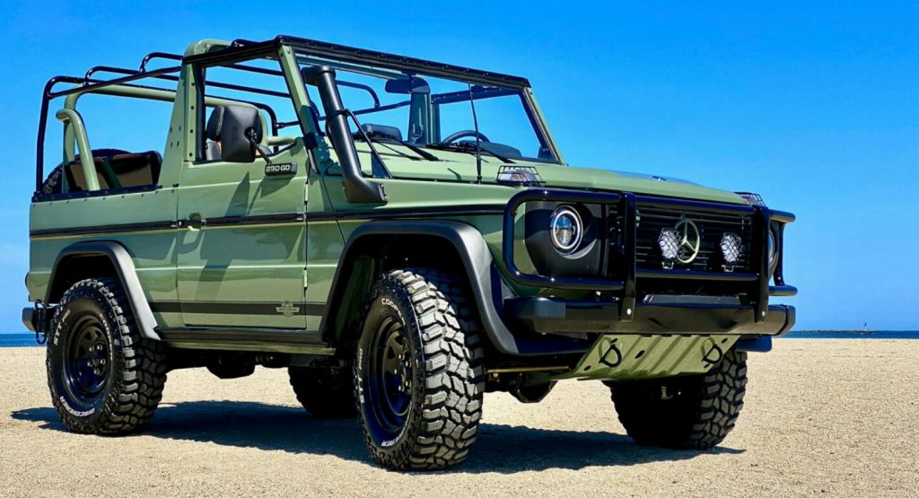  Legacy Overland’s Mercedes G-Wagen ‘Wolf’ Leaves German Army, Hangs Out At The Beach